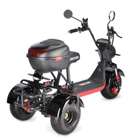 Электроскутер WHITE SIBERIA TRIKE MINI 1500W 