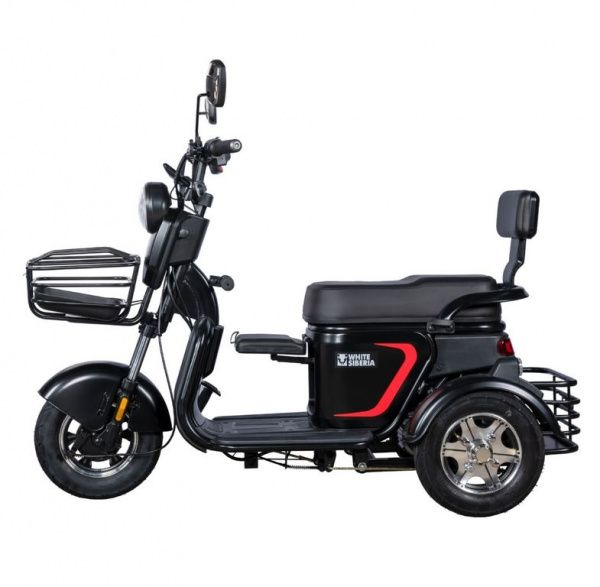 Пассажирский трицикл WHITE SIBERIA SIBTRIKE L 2000W